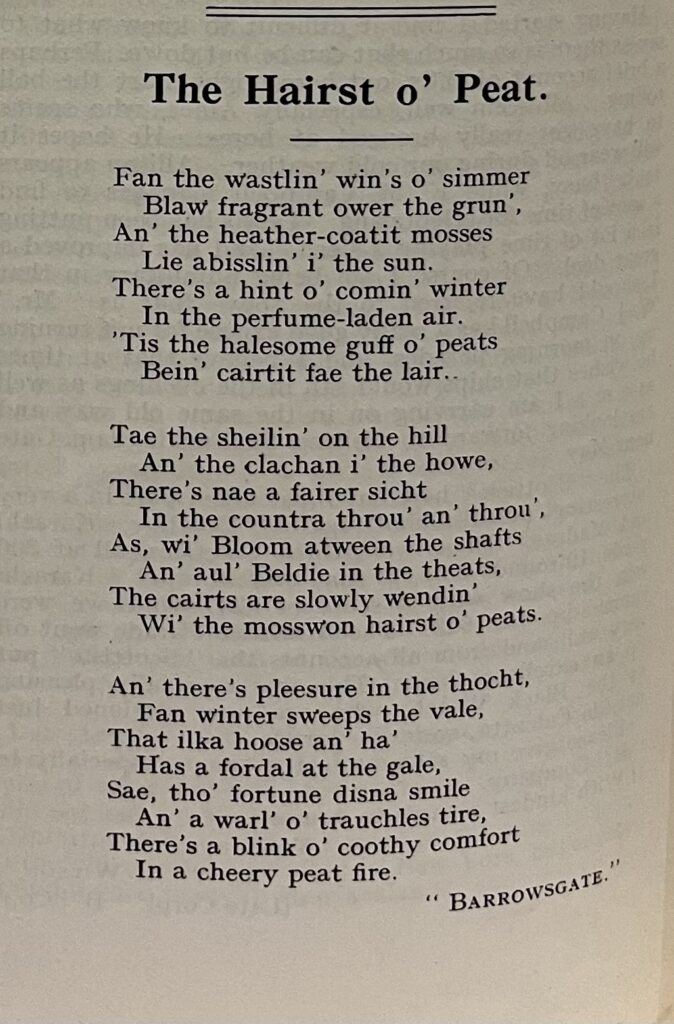 Verse written in Doric